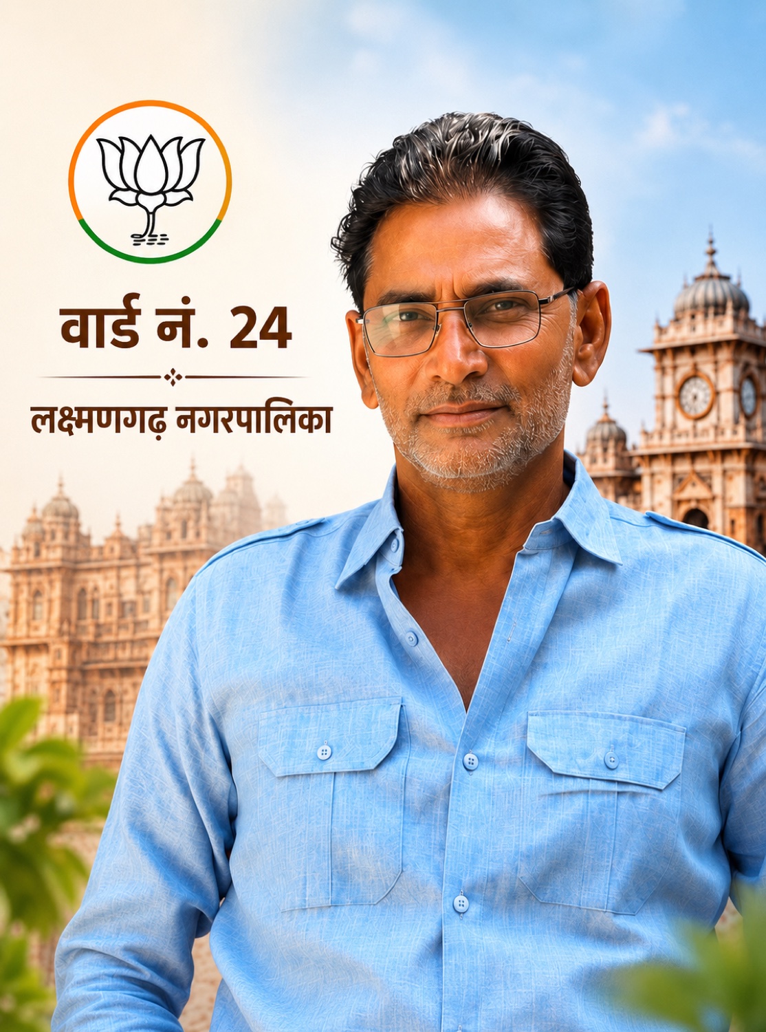 सतवीर सिंह ख्यालिया, भाजपा प्रत्याशी, वार्ड 24